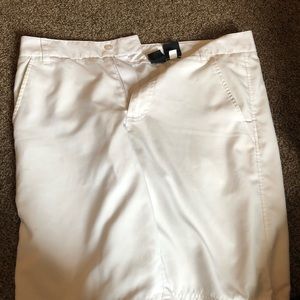 White Golf Shorts 32 W